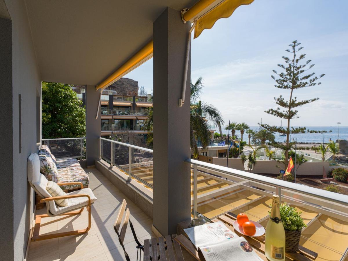 First Line Mogan Beach - Parking Free Εξωτερικό φωτογραφία