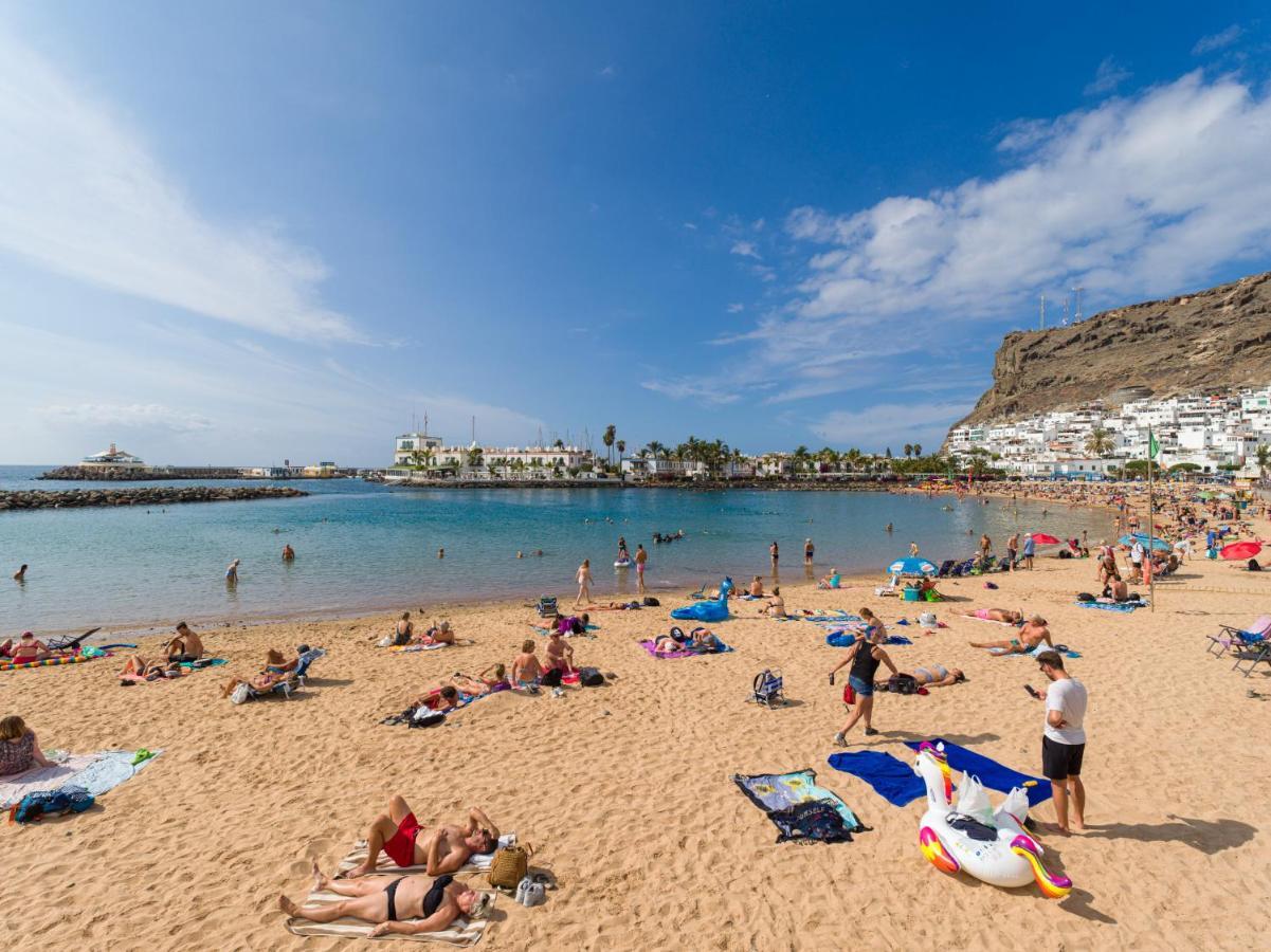 First Line Mogan Beach - Parking Free Εξωτερικό φωτογραφία
